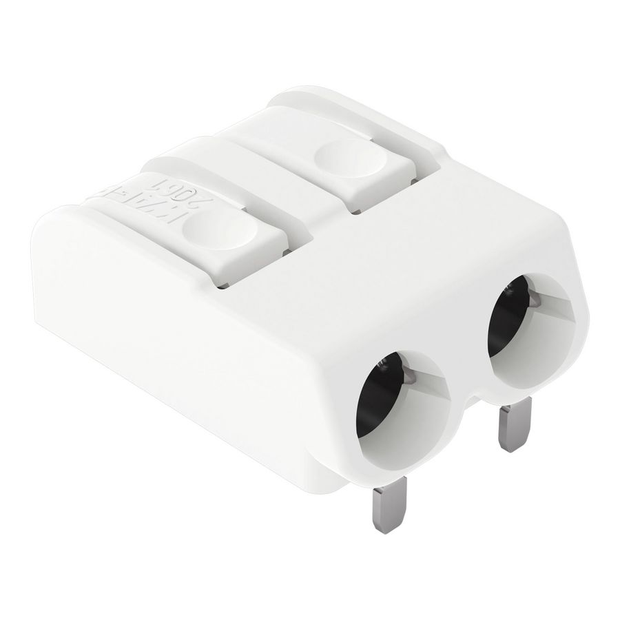 THR-printklem Drukknop 1,5mm² wit 2061-1602/998-404 VVE=480
