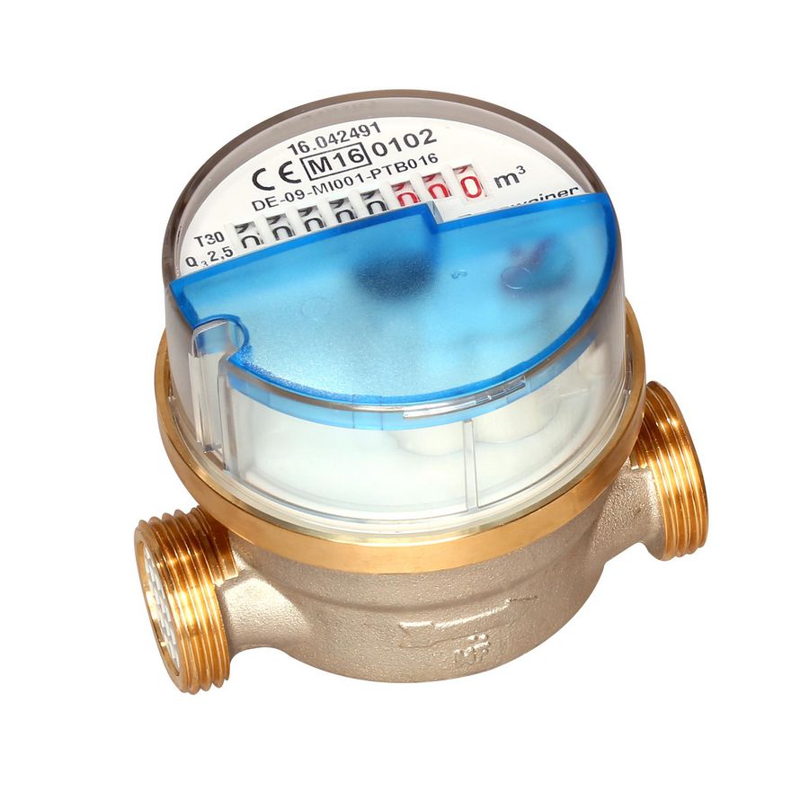 MB modularis Watermeter Koud 130mm G3/4