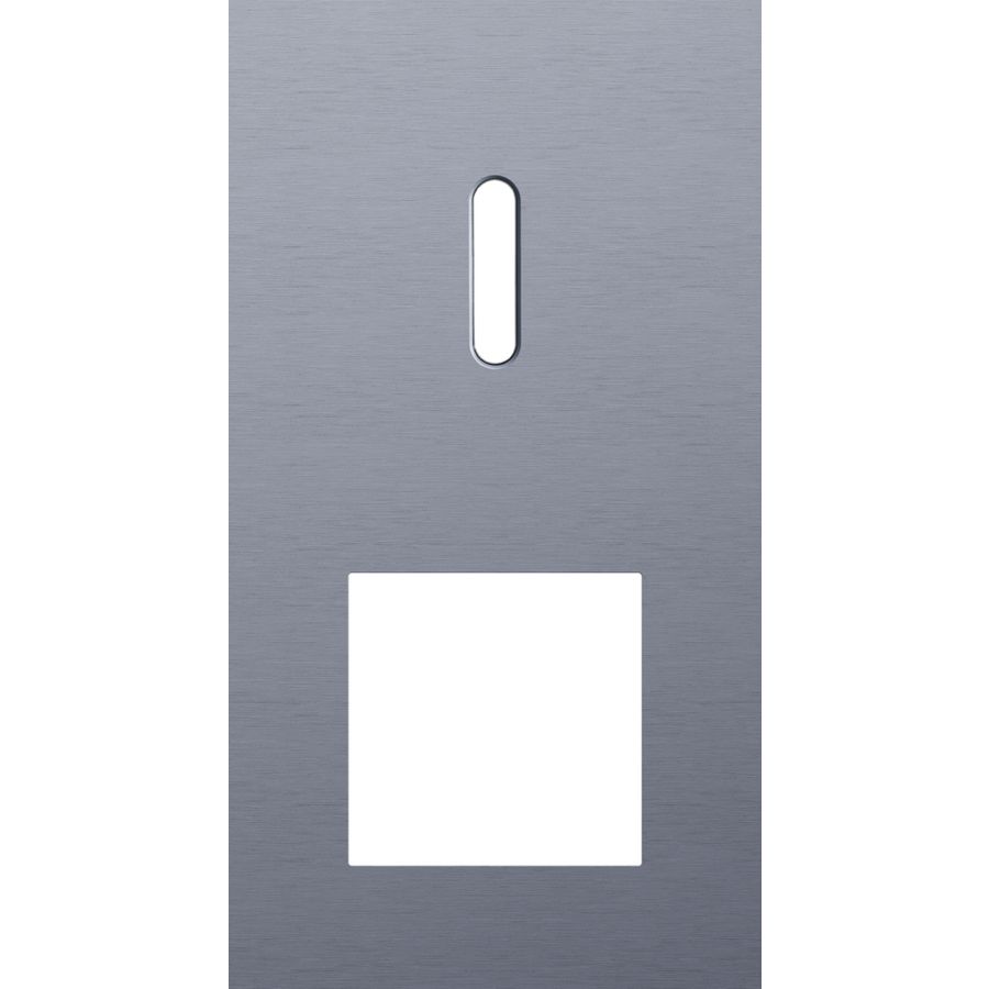 Afdekplaat 2-voud vertic. 71mm centerafst 226-56855