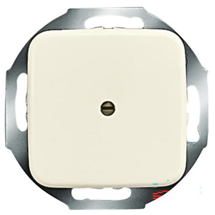 Centraalplaat inb draag zwakstr boring 9mm SI creme (2527-212)