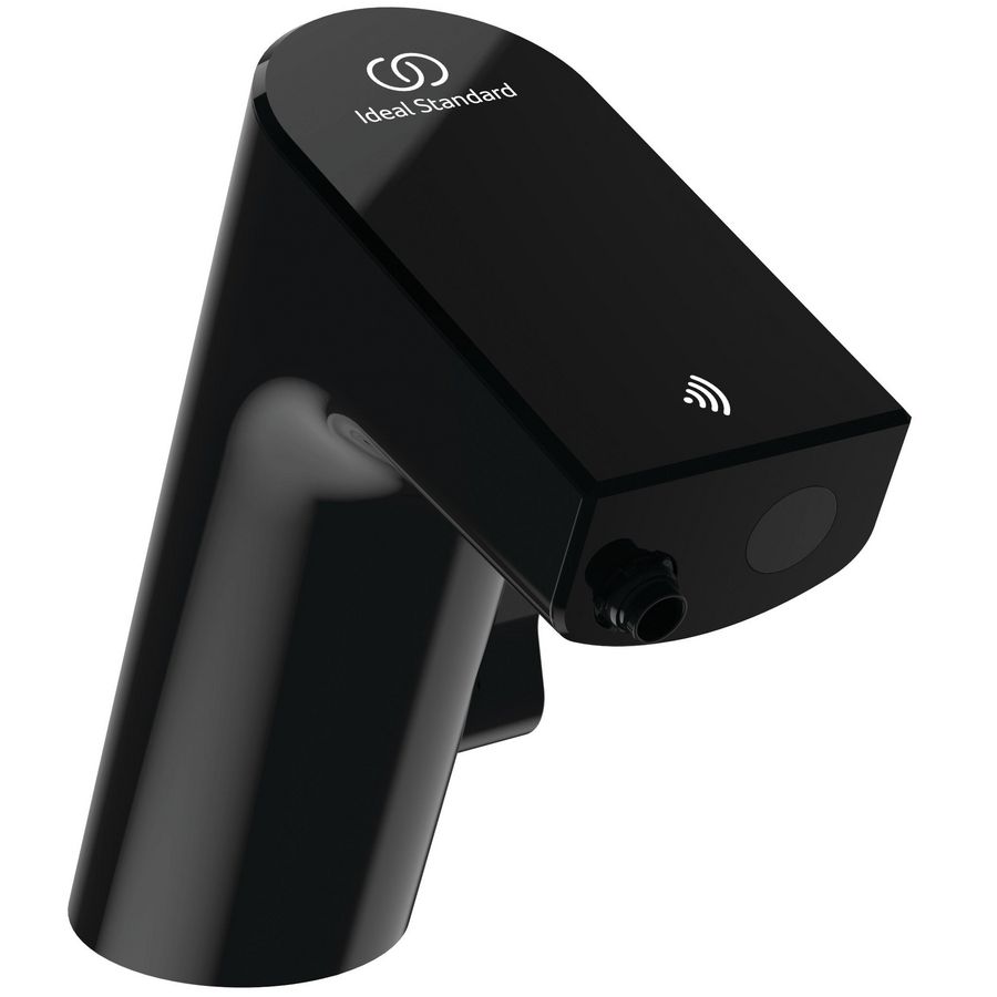 Wastafelkraan m. menging batterij 6 V black onyx Intelliflow