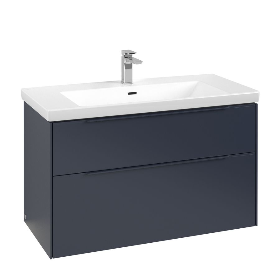 Wastafelonderkast Subway 3.0 973x576x478mm Marine Blue C570L2VQ