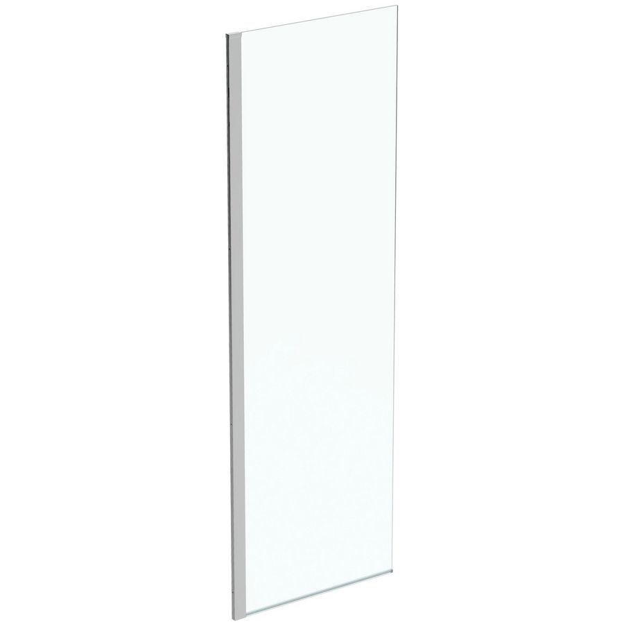 Inloop douchewand I.LIFE 655x20x2000mm in glanzend zilver