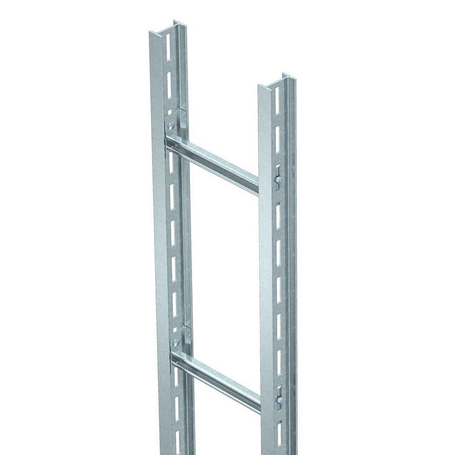 Verticale ladder, industrie met C40-sport 600x6000 VVE=6