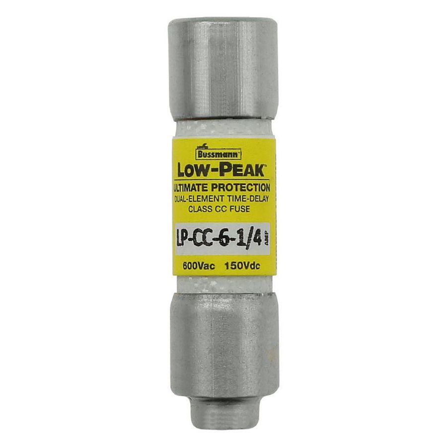 Zekering laagsp. 6.25A AC 600V 10x38 CC UL traag a VVE=10