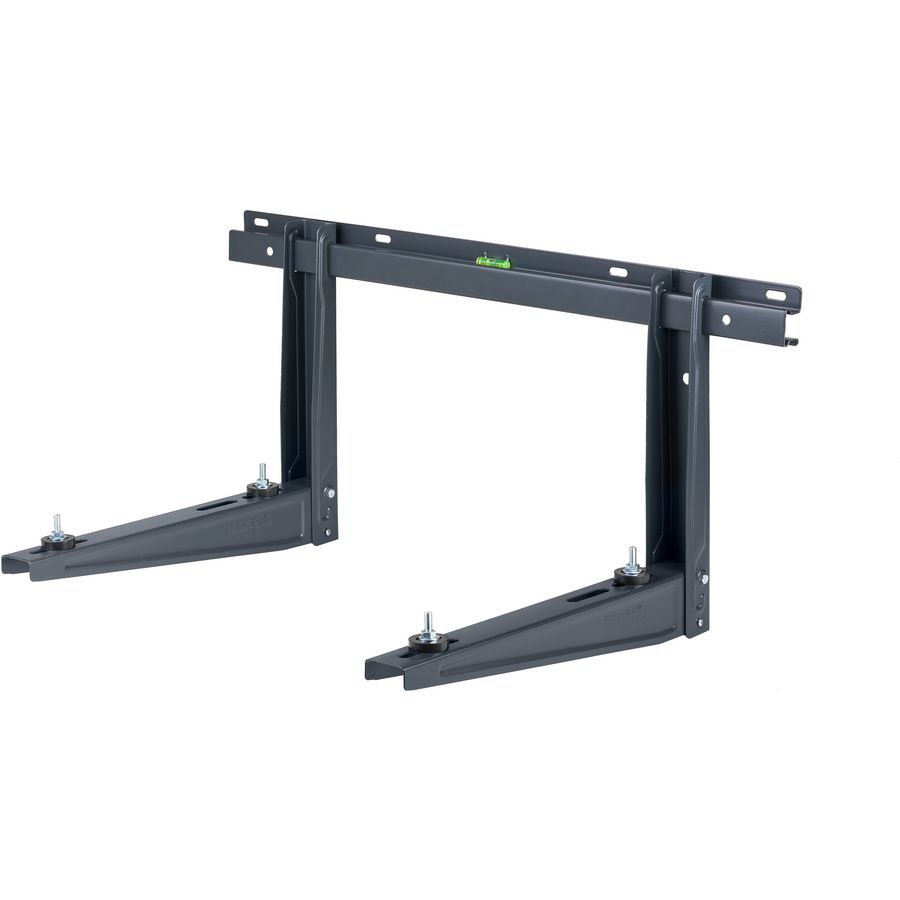 PROMO Wandbeugel MS253 zwart schuifarmen 465x375mm met wandrail 800mm max. 140kg incl. bevestigingsmateriaal
