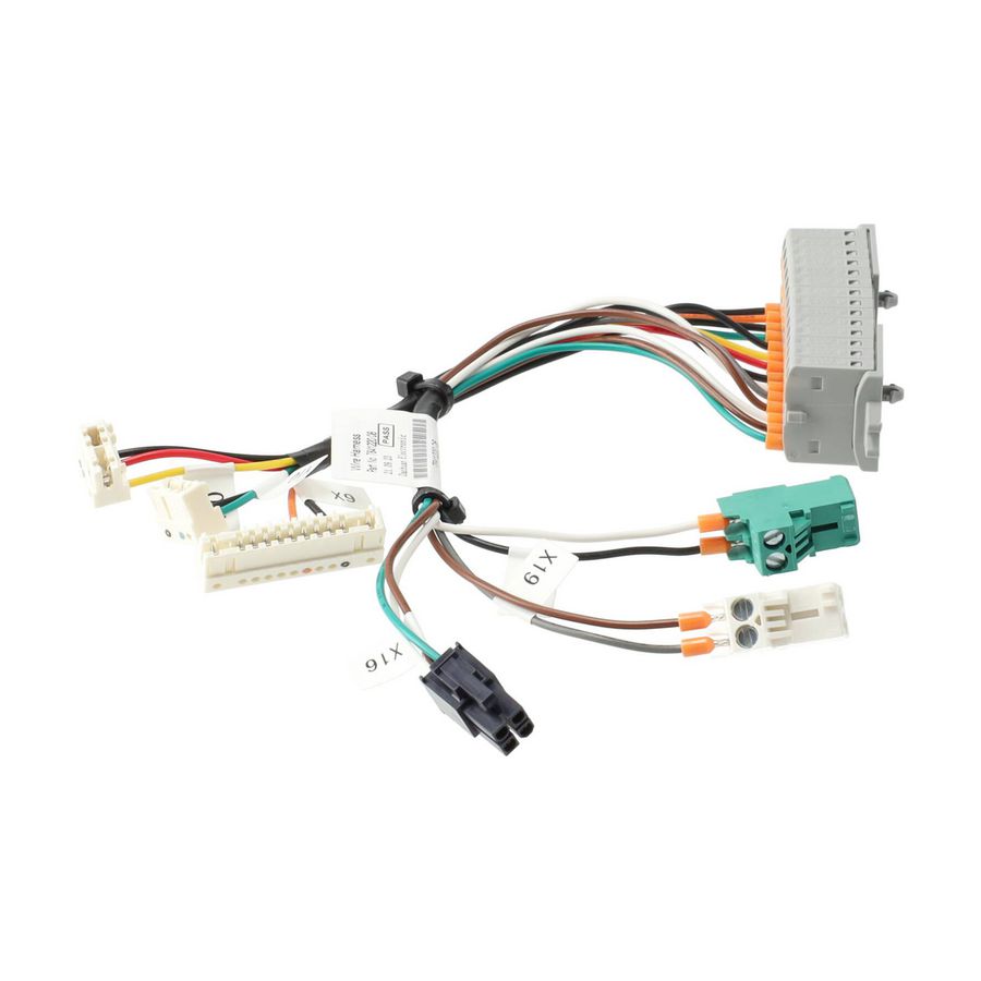 Aansluitterminal + kabelbomen 24V