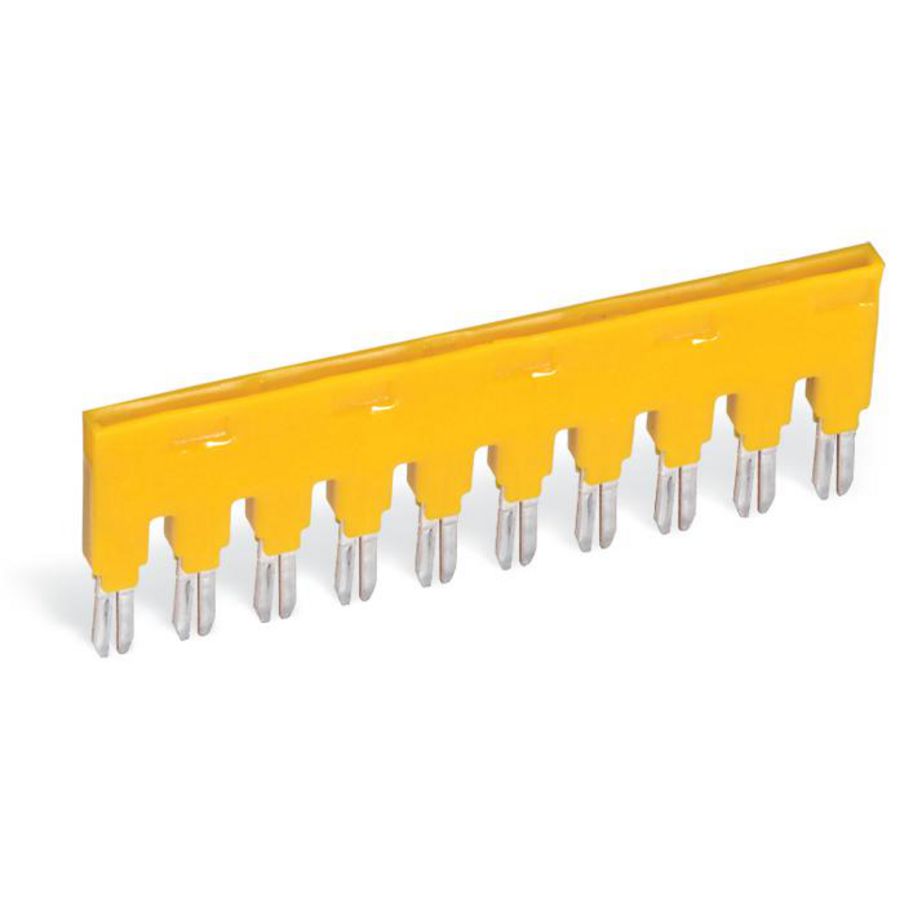 Brug brugschacht 10-voudig geel 859-410/000-029 VVE=25