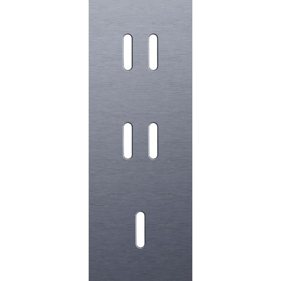 Afdekplaat 3-voud vertic. 71mm centerafst 226-56954