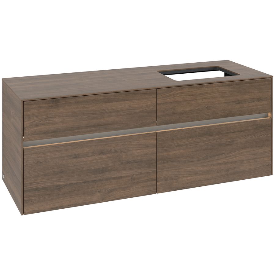 Wastafelonderkast Collaro 1400x548x500mm Ariz.Oak C118B0VH