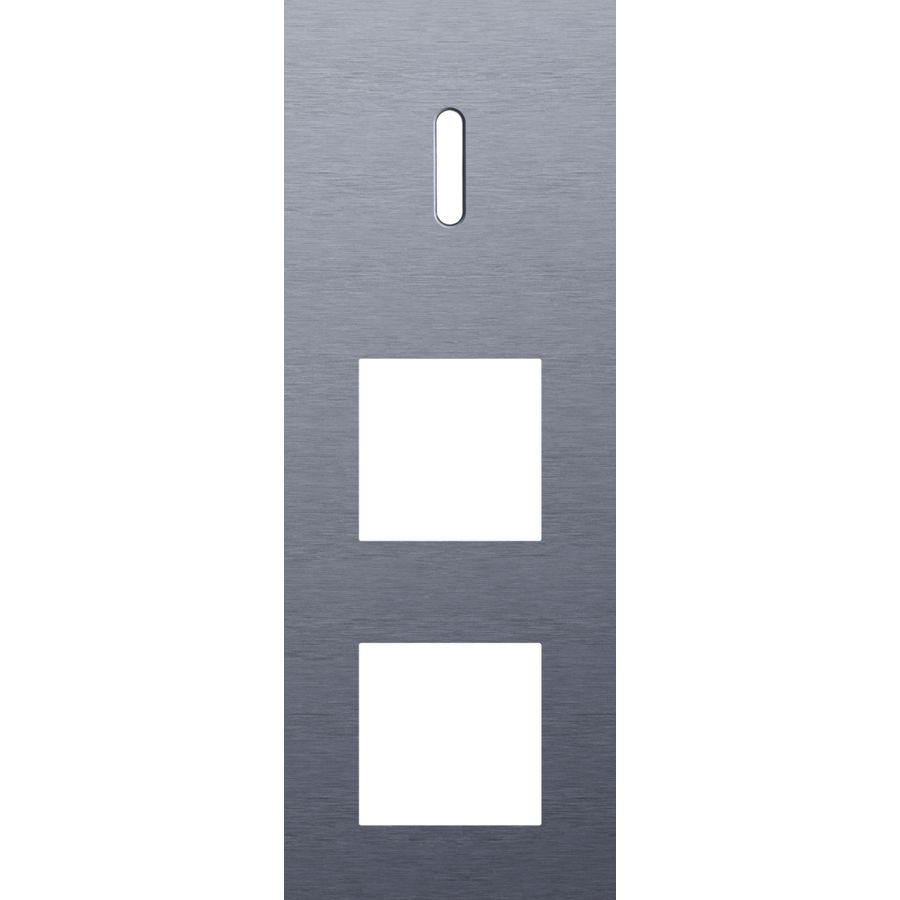 Afdekplaat 3-voud vertic. 71mm centerafst 226-56955