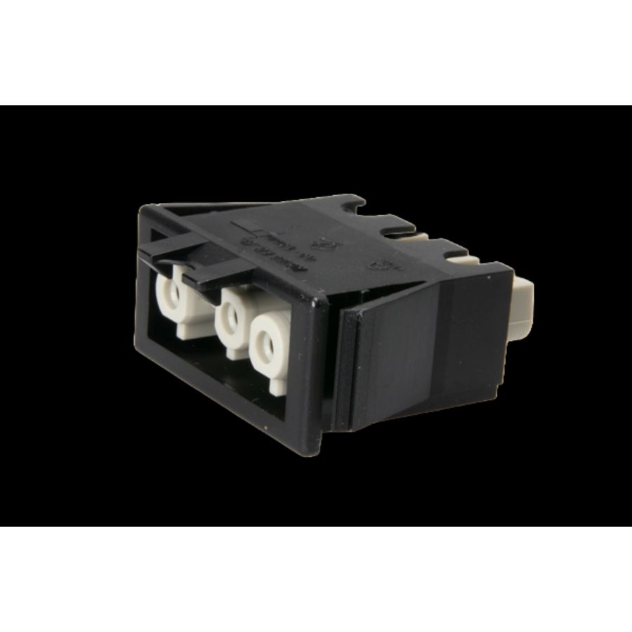Chassisdeel 3-polig grijs (AC166 GEBUBV/ 3 gr) VVE=200