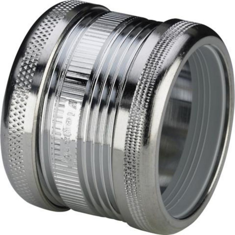 Koppeling 40 messing/verchroomd VVE=50