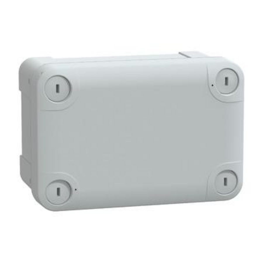 Doos ABS+deksel 138x93x72mm IP66/IK07 H20 RAL7 TBS/TBP