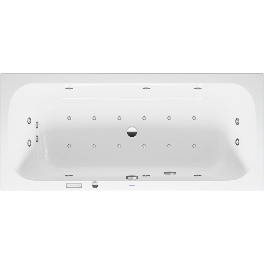 Qatego Whirlbad Wit 1800x800x480mm 760614000CE1000