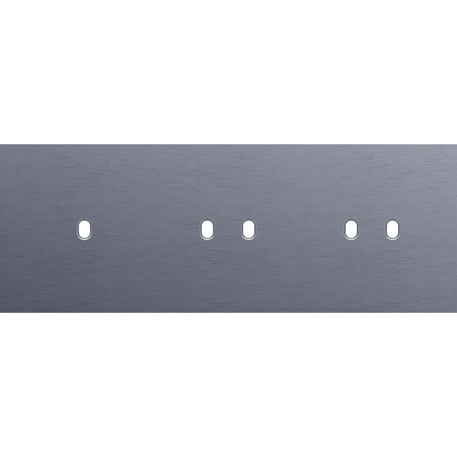 Afdekplaat 3-voud horiz. 71mm centerafst. 226-57703