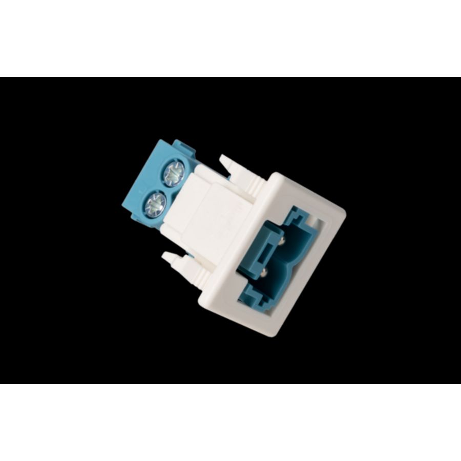 Chassisdeel 2-polig male pastelblauw DALI (AC164 EST/ 2 BW) VVE=100
