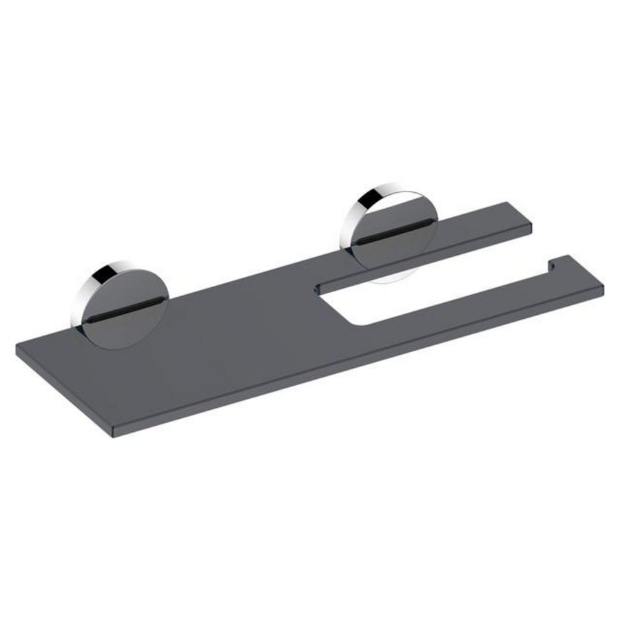 Toiletpapierhouder met rookglas planchet 19073018000