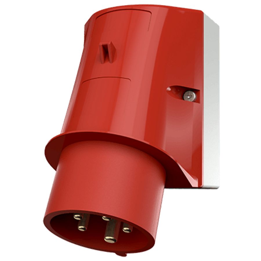 Toestelcontactdoos 32A 5-polig  6H 400V IP44 fasenw