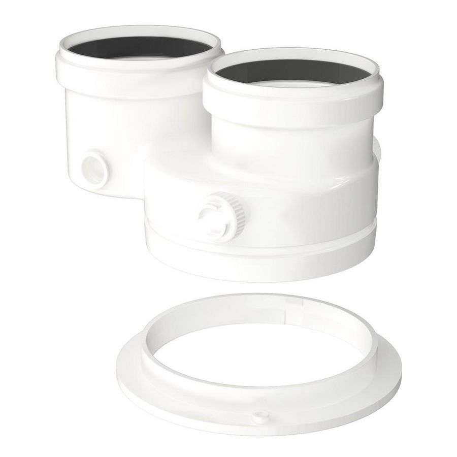 RG-afvoer adapter 2 stuks 80 mm 7738113529