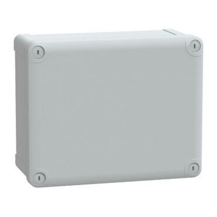 Doos ABS + deksel 241x191x128mm IP66 / IK07 H20 RA TBS/TBP