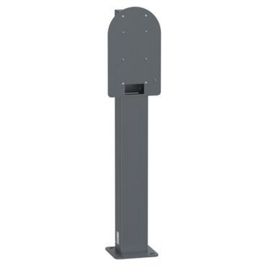 Montagepaal op de vloer kan 1 Charge Pro laadstation op word