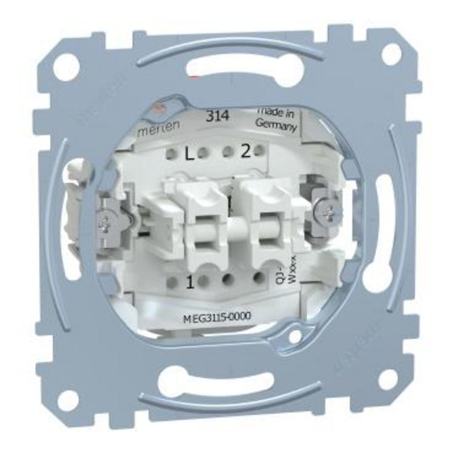 Merten-Sokkel-Serieschakelaar-10A/AC 250V
