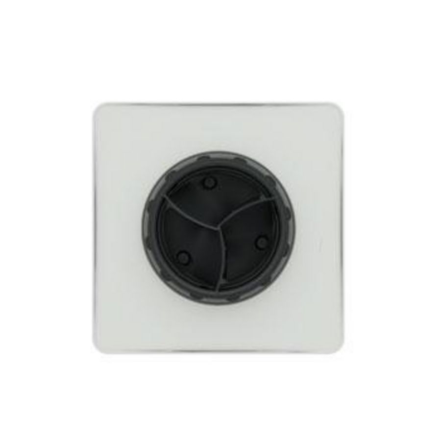 Ventiel toe- en afvoer KS 125 wit Haelix Quadro