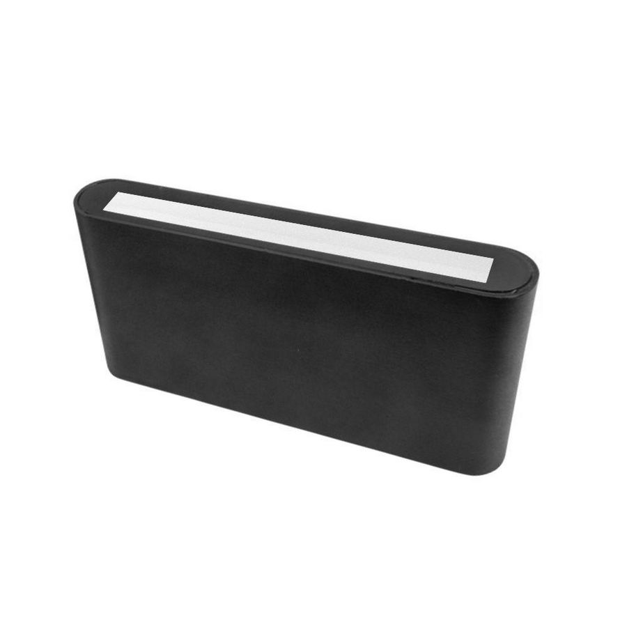 Wandlamp up & down 175x90mm 12,9W 2700K opaal zwart