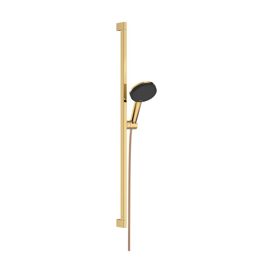 Doucheset Raindance Alive Select S 125 3 straalsoorten 90cm Polished Gold-Optic