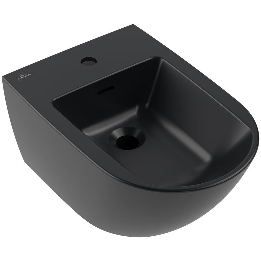 Bidet Antao 375x560mm Pure Black CeramicPlus