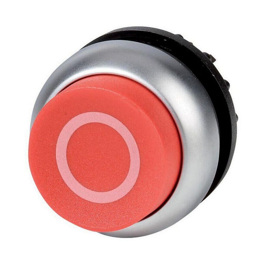 Drukknop hoog rood 0 terugverend M22-DH-R-X0 VVE=5