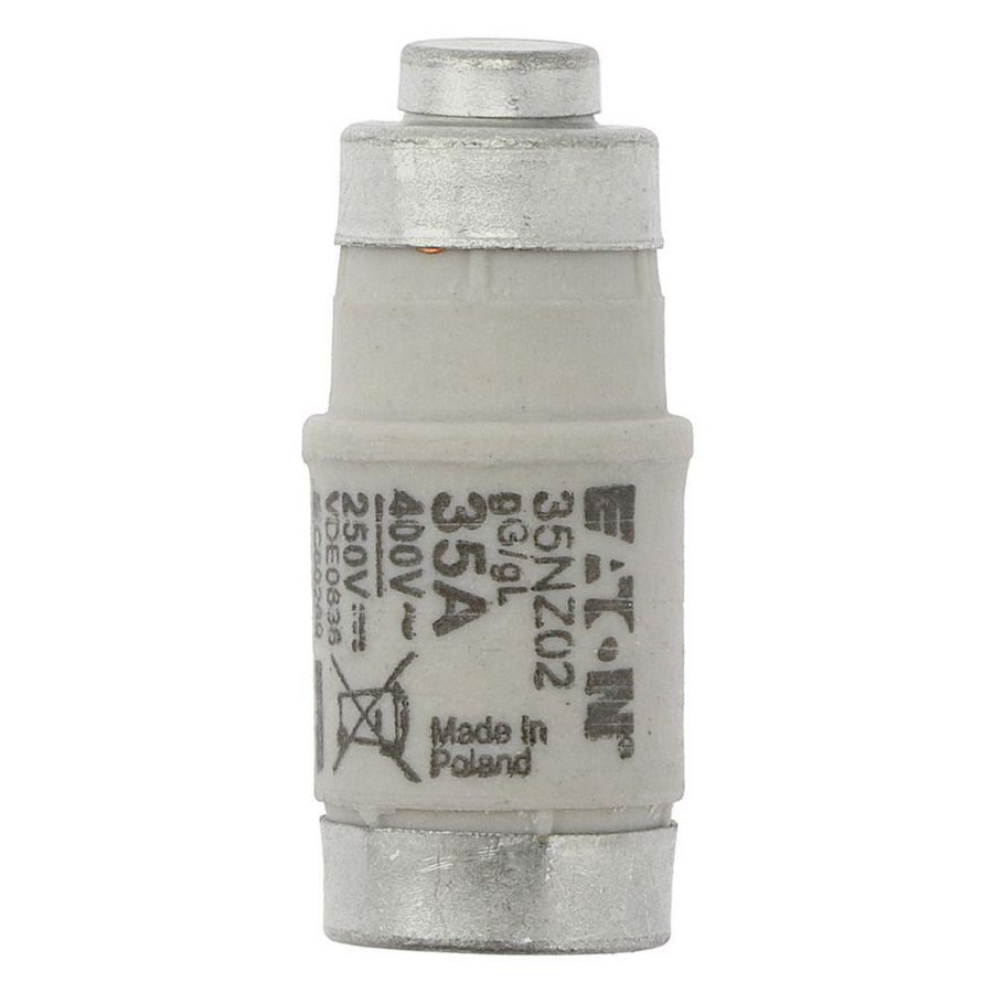 Zekering laagspanning 35A AC 400V D02 gL/gG IEC traag VVE=10
