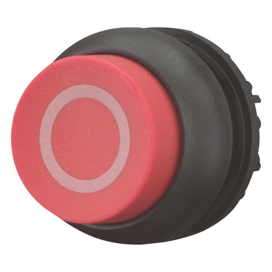 Drukknop hoog rood 0 terugverend M22S-DH-R-X0