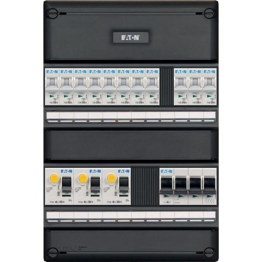 Groepenkast S55 FLEX 3f Inst.aut. 11 gr 3 ALS 2p HS 64