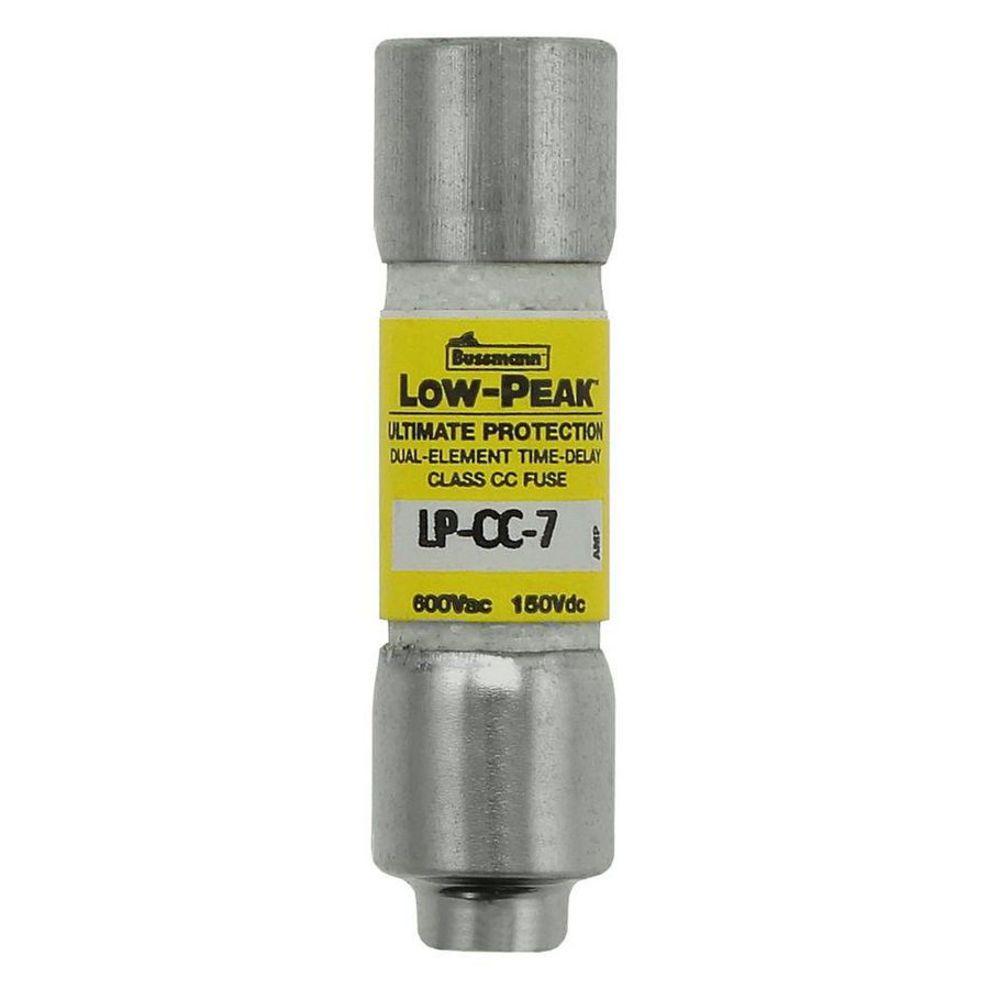 Zekering laagsp. 7A AC 600V 10x38 CC UL traag afke VVE=10