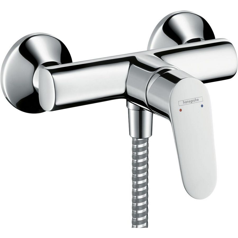 Focus douchekraan chroom 1-hendel hoh 150mm incl. S-koppelingen