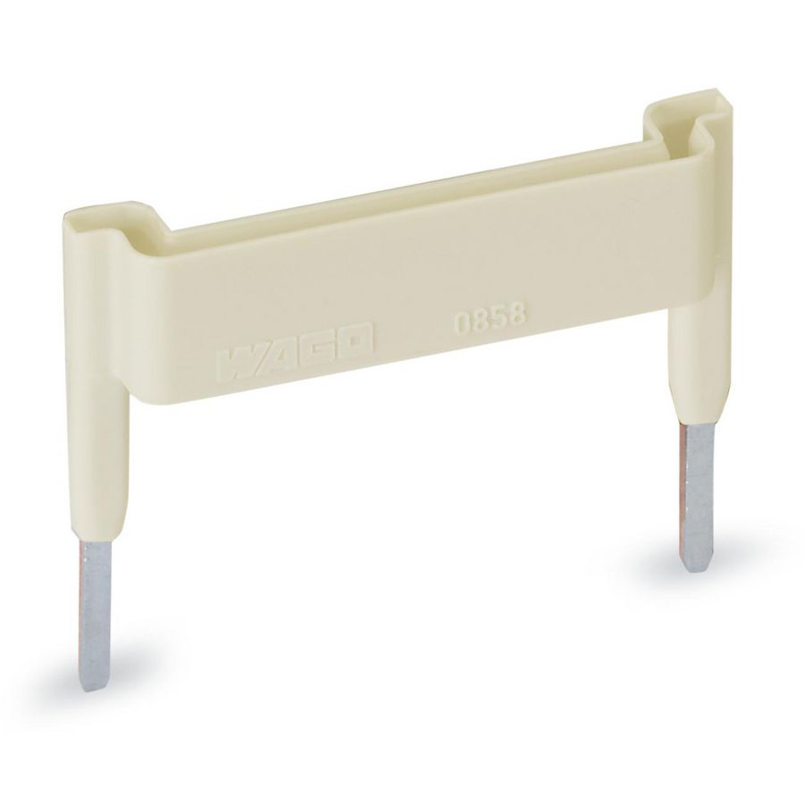 Brug 2-voudig geisoleerd lichtblauw 858-402 VVE=25