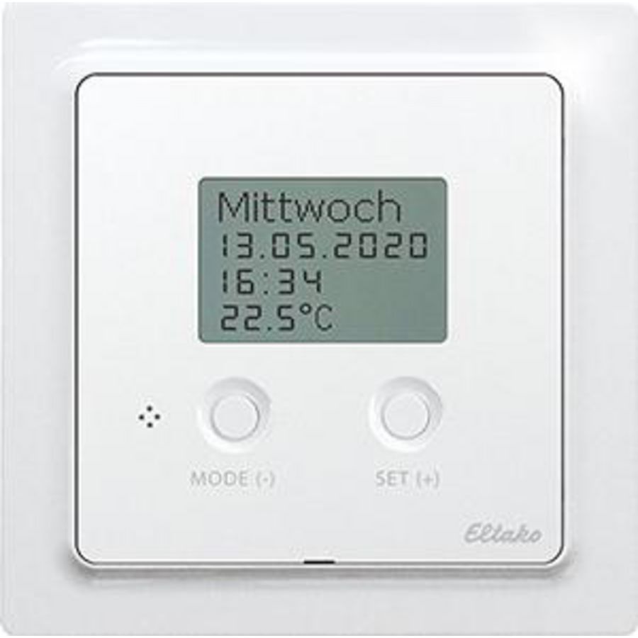 Draadloze EnOcean temperatuurregelaar lucht-&vloerverwarming