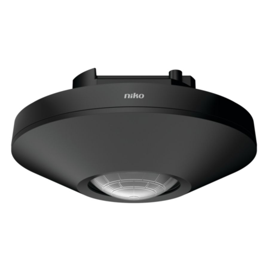 Bewegingsmelder M34HC KNX 5 kanalen 15-20m hoge plafonds zwa