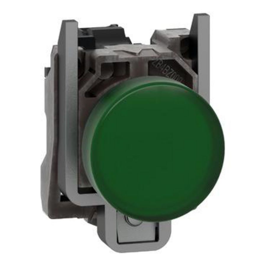 Signaallamp Rond BA9S Ø22mm 250V IP65 Groen