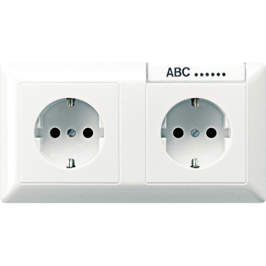 Wandcontactdoos beschermingscontact 16 A 250V wandgoot VVE=5