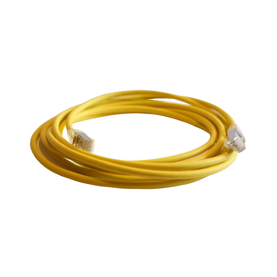 Patchkabel RJ45 HD Cat. C6A S/FTP geel 3m.