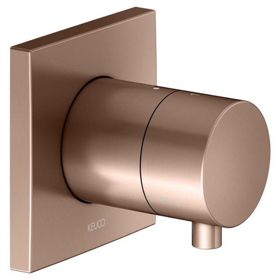 3-weg omstelventiel UP DN15 IXMO Comfort/vierkant rood goud