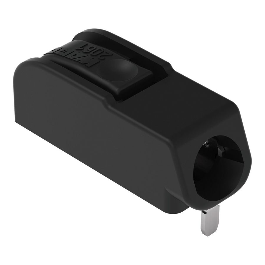 THR-printklem Druk 1,5mm² zwart 2061-1621/998-404 VVE=640