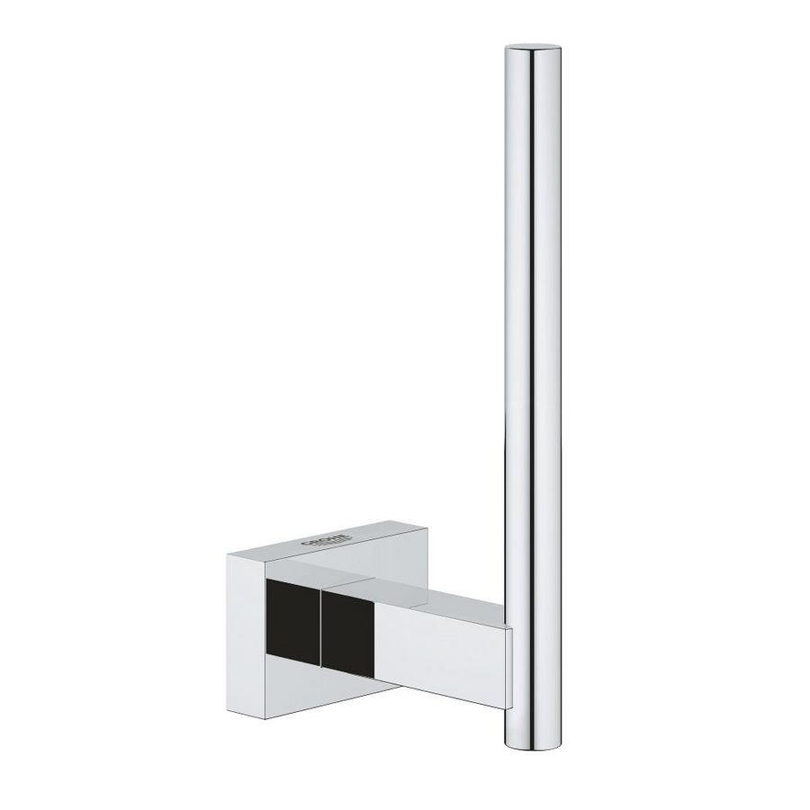 Essentials cube reserveclosetrolhouder chroom