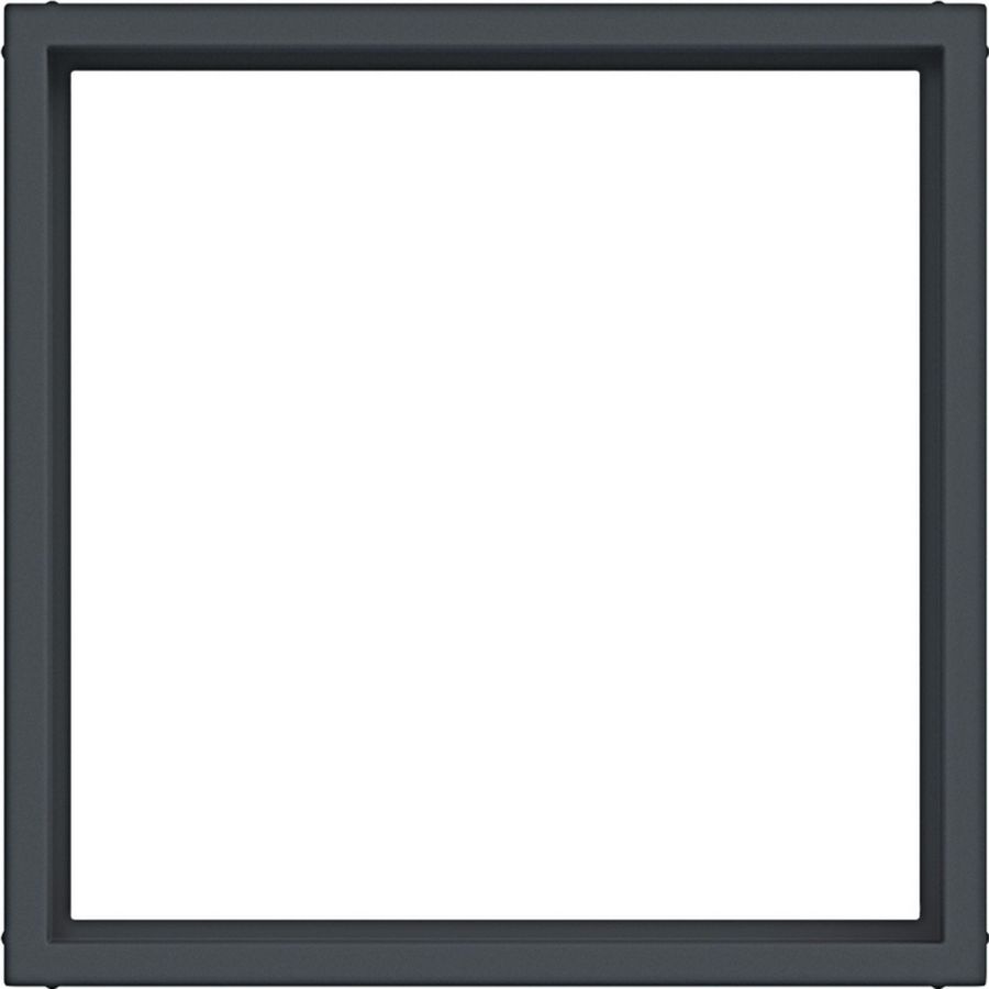 Tussenring voor centraalplaat/stuk 50 x 50 mm A.x/C.x antrac