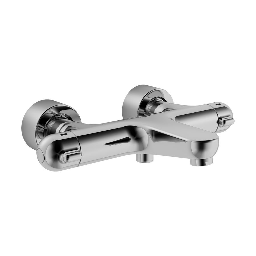 Medipro badthermostaat hoh 150mm vaste uitloop incl. afsluitbare S-koppelingen