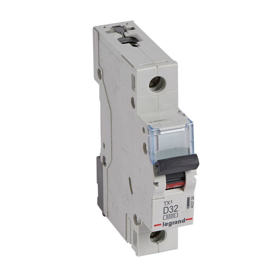 Installatieautomaat MCB TX3 1-polig D-karakteristiek 32A 6000A