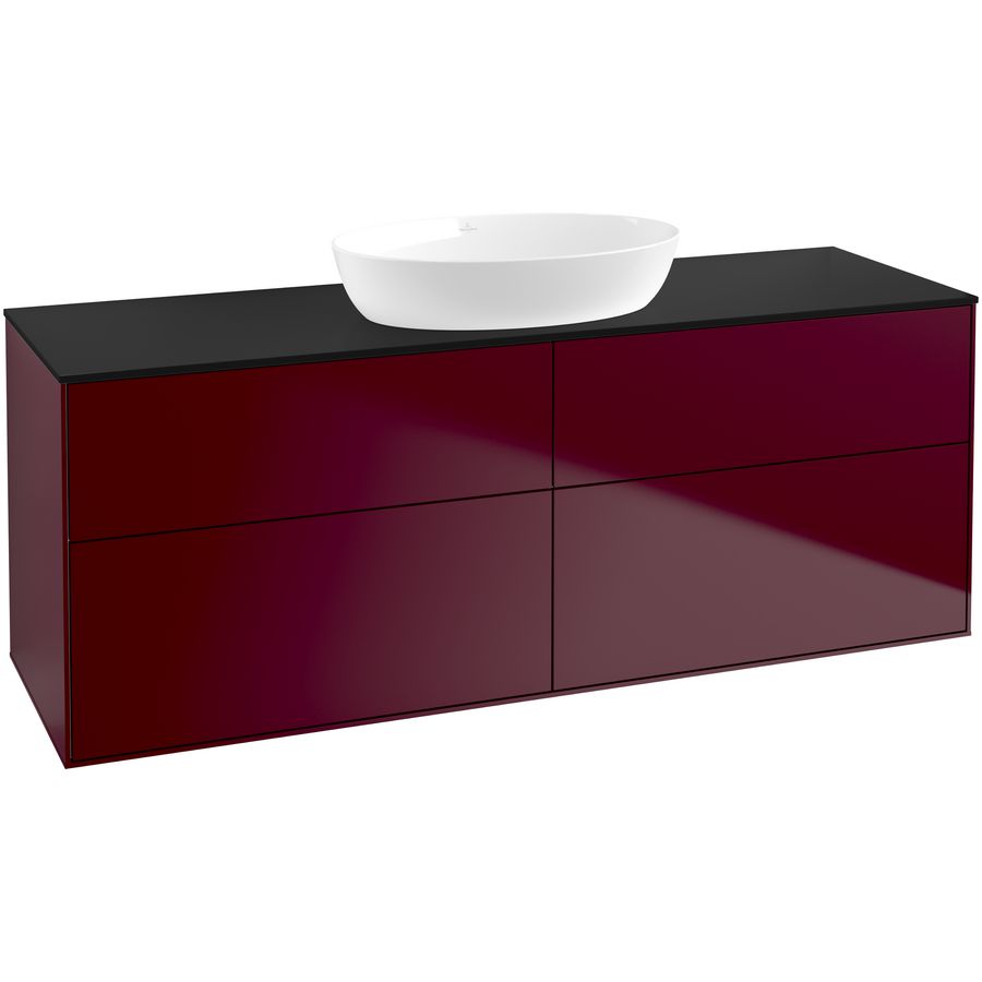Wastafelonderkast Finion 1600x603x501mm Peony Matt Lacquer GA9200HB